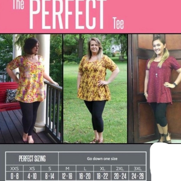 LuLaRoe Small Dark Grey Perfect T NWOT - Picture 2 of 8